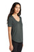 Mercer+Mettle MM1017 Womens Moisture Wicking Short Sleeve Scoop Neck T-Shirt Anchor Grey Model 3Q