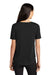 Mercer+Mettle MM1017 Womens Moisture Wicking Short Sleeve Scoop Neck T-Shirt Deep Black Model Back