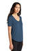 Mercer+Mettle MM1017 Womens Moisture Wicking Short Sleeve Scoop Neck T-Shirt Insignia Blue Model 3Q