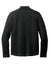 Mercer+Mettle MM1018 Mens Moisture Wicking Long Sleeve Button Down Shirt Deep Black Flat Back