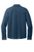 Mercer+Mettle MM1018 Mens Moisture Wicking Long Sleeve Button Down Shirt Insignia Blue Flat Back