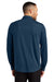Mercer+Mettle MM1018 Mens Moisture Wicking Long Sleeve Button Down Shirt Insignia Blue Model Back
