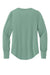 Mercer+Mettle MM1019 Womens Moisture Wicking Stretch Jersey Long Sleeve Blouson Top Sage Green Flat Back