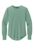 Mercer+Mettle MM1019 Womens Moisture Wicking Stretch Jersey Long Sleeve Blouson Top Sage Green Flat Front