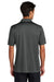 Mercer+Mettle MM1020 Mens Recharge Moisture Wicking Short Sleeve Polo Shirt Heather Anchor Grey Model Back