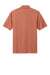 Mercer+Mettle MM1020 Mens Recharge Moisture Wicking Short Sleeve Polo Shirt Heather Sienna Flat Back
