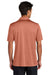 Mercer+Mettle MM1020 Mens Recharge Moisture Wicking Short Sleeve Polo Shirt Heather Sienna Model Back