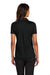 Mercer+Mettle MM1021 Womens Recharge Moisture Wicking Short Sleeve Polo Shirt Deep Black Model Back