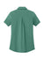 Mercer+Mettle MM1021 Womens Recharge Moisture Wicking Short Sleeve Polo Shirt Heather Sage Green Flat Back