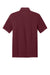 Mercer+Mettle MM1030 Mens Everyday Performance Short Sleeve Polo Shirt Burgundy Flat Back