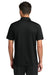 Mercer+Mettle MM1030 Mens Everyday Performance Short Sleeve Polo Shirt Deep Black Model Back