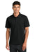 Mercer+Mettle MM1030 Mens Everyday Performance Short Sleeve Polo Shirt Deep Black Model Front