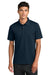 Mercer+Mettle MM1030 Mens Everyday Performance Short Sleeve Polo Shirt Night Navy Blue Model Front