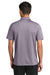 Mercer+Mettle MM1030 Mens Everyday Performance Short Sleeve Polo Shirt Ash Purple Model Back