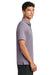 Mercer+Mettle MM1030 Mens Everyday Performance Short Sleeve Polo Shirt Ash Purple Model Side