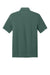 Mercer+Mettle MM1030 Mens Everyday Performance Short Sleeve Polo Shirt Silver Pine Green Flat Back