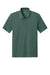 Mercer+Mettle MM1030 Mens Everyday Performance Short Sleeve Polo Shirt Silver Pine Green Flat Front