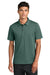 Mercer+Mettle MM1030 Mens Everyday Performance Short Sleeve Polo Shirt Silver Pine Green Model Front