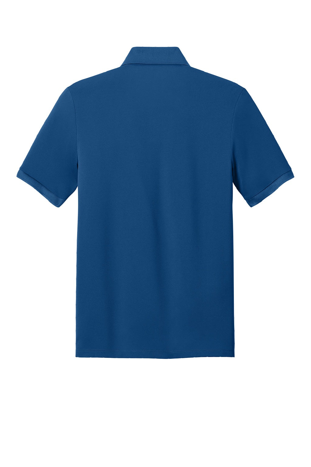 Mercer+Mettle MM1030 Mens Everyday Performance Short Sleeve Polo Shirt True Blue Flat Back