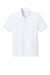 Mercer+Mettle MM1030 Mens Everyday Performance Short Sleeve Polo Shirt White Flat Front