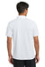 Mercer+Mettle MM1030 Mens Everyday Performance Short Sleeve Polo Shirt White Model Back