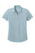 Mercer+Mettle MM1031 Womens Everyday Performance Short Sleeve Polo Shirt Celestial Blue Flat Front