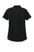 Mercer+Mettle MM1031 Womens Everyday Performance Short Sleeve Polo Shirt Deep Black Flat Back