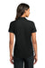 Mercer+Mettle MM1031 Womens Everyday Performance Short Sleeve Polo Shirt Deep Black Model Back