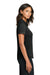 Mercer+Mettle MM1031 Womens Everyday Performance Short Sleeve Polo Shirt Deep Black Model Side