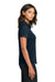 Mercer+Mettle MM1031 Womens Everyday Performance Short Sleeve Polo Shirt Night Navy Blue Model Side