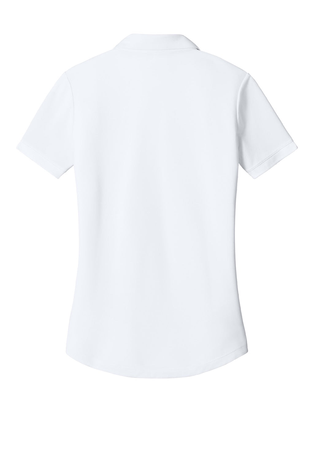 Mercer+Mettle MM1031 Womens Everyday Performance Short Sleeve Polo Shirt White Flat Back