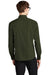 Mercer+Mettle MM2000 Mens Stretch Woven Long Sleeve Button Down Shirt Townsend Green Model Back