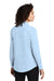 Mercer+Mettle MM2001 Womens Stretch Woven Long Sleeve Button Down Shirt Air Blue Model Back