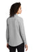 Mercer+Mettle MM2001 Womens Stretch Woven Long Sleeve Button Down Shirt Gusty Grey Model Back