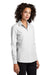 Mercer+Mettle MM2001 Womens Stretch Woven Long Sleeve Button Down Shirt White Model 3Q