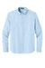 Mercer+Mettle MM2002 Mens Modern Oxford Long Sleeve Button Down Shirt Light Blue Flat Front