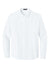 Mercer+Mettle MM2002 Mens Modern Oxford Long Sleeve Button Down Shirt White Flat Front