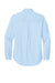 Mercer+Mettle MM2003 Womens Modern Oxford Long Sleeve Button Down Shirt Light Blue Flat Back