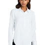 Mercer+Mettle Womens Modern Oxford Long Sleeve Button Down Shirt - White