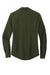 Mercer+Mettle MM2013 Stretch Crepe Long Sleeve Button Down Shirt w/ Double Pockets Townsend Green Flat Back