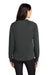 Mercer+Mettle MM3001 Womens Double Knit Full Zip Bomber Jacket Anchor Grey Model Back