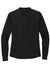 Mercer+Mettle MM3001 Double Knit Full Zip Bomber Jacket Deep Black Flat Front