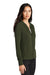 Mercer+Mettle MM3001 Womens Double Knit Full Zip Bomber Jacket Townsend Green Model 3Q