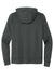 Mercer+Mettle MM3002 Double Knit Full Zip Hooded Sweatshirt Hoodie w/ Pockets Anchor Grey Flat Back