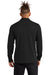 Mercer+Mettle MM3004 Mens Double Knit Snap Front Jacket Deep Black Model Back