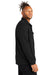 Mercer+Mettle MM3004 Mens Double Knit Snap Front Jacket Deep Black Model Side