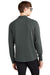 Mercer+Mettle MM3010 Mens Stretch 1/4 Zip Sweatshirt Anchor Grey Model Back