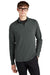 Mercer+Mettle MM3010 Mens Stretch 1/4 Zip Sweatshirt Anchor Grey Model Front