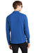 Mercer+Mettle MM3010 Mens Stretch 1/4 Zip Sweatshirt Blue Note Model Back