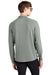 Mercer+Mettle MM3010 Mens Stretch 1/4 Zip Sweatshirt Gusty Grey Model Back